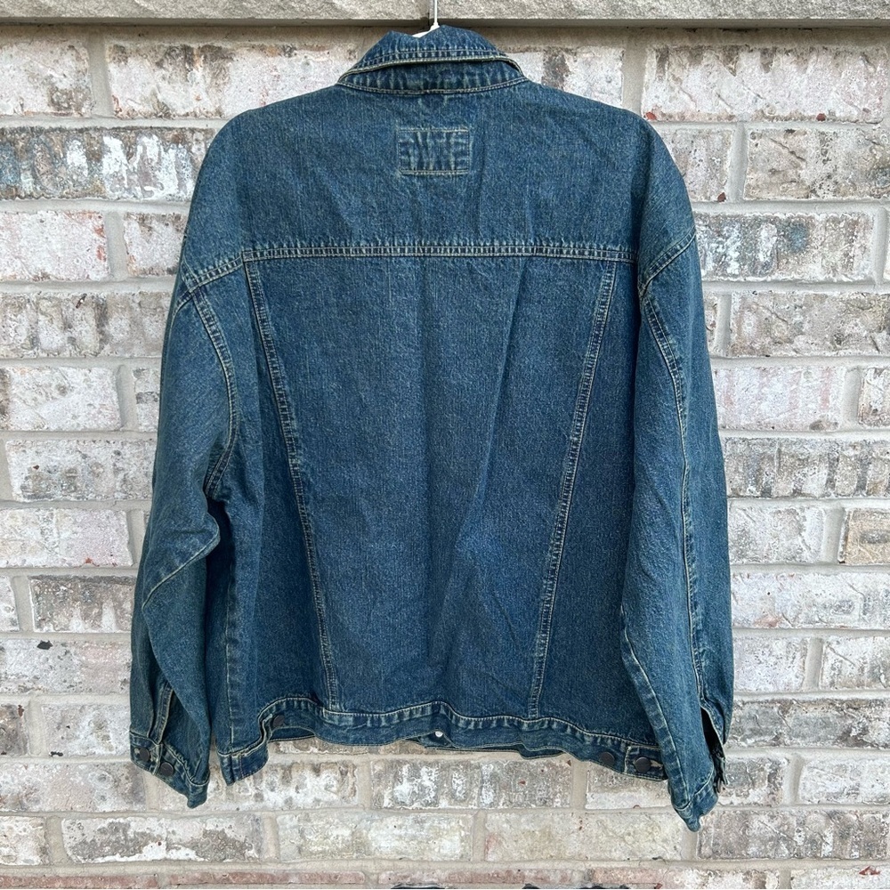 Cross Fire Denim Jacket - Picture 2 of 9